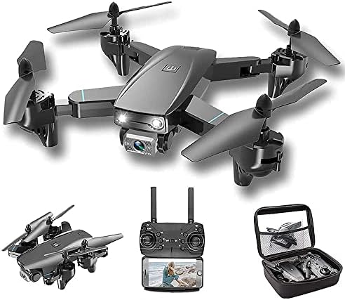 QIYHBVR мини дрон за деца со 4K HD камера FPV Video Video RC Quadcopter хеликоптер за возрасни почетници Играчки подароци, одржување
