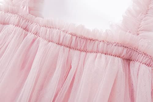 LZH бебе девојки слоевит фустан од прва роденденска фустани за девојки дете принцеза без ракави туту фустан