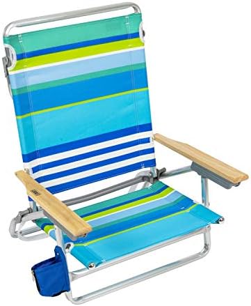 Рио Бич Класик 5 позиција лежеше рамен преклопен стол на плажа