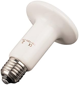 AEXIT AC 110V Електрична опрема 25W инфрацрвена ламба керамичка рептилна грејач Сијалица Природните уреди растат светло бело