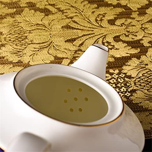 Ccbuy виолетова уметност коска Кина чајник Американски сад за кафе, домаќинство кујна керамички попладневно чајник