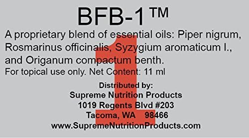 Врховно исхрана есенцијално масло мешавини три пакувања-BFB-1, BFB-2 и орален врховен