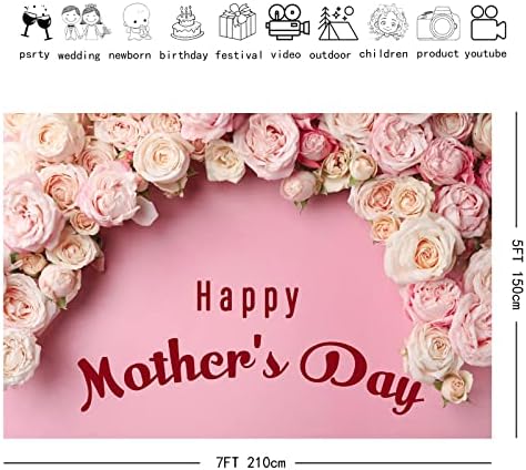 Среќен Ден На Мајката Позадини Розова Роза Денот На Мајката Партија Позадина Цвет Тема Денот На Мајката Позадина Фотографи Уметничко Студио