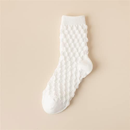 Женски чорапи бонбони бои атлетски чорапи за дишење шарени лесни чорапи за компресија на памук за жени атлетски чорапи