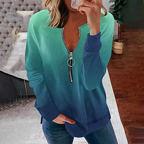 Пуловер За Жени И2К Блуза Блузи Цветни Печатење Работа Кошули Облека Класичен Пријатна Маичка Блузи Пуловери Едноставна Дневна Облека