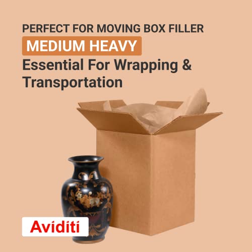 Авидити испорака хартија ролна 20 l, 1-пакет | голема ролна за хартија Крафт за пакување, движење и складирање