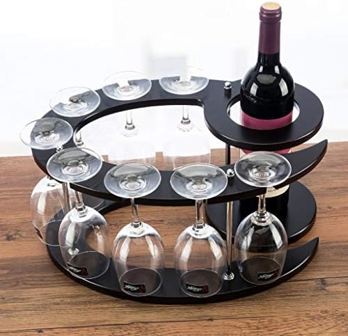 Неохиски вино решетка Европска чаша за вино со чаша со цврсто вино за складирање на чаша