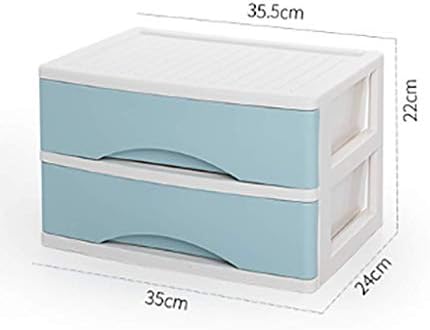 Кабинети за датотеки Пластични десктоп шкафчиња за шкафчиња L 2/3 Подиш фиока тип розово/сино/сиво