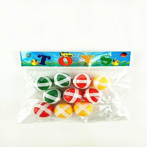 Suzakoo 10 парчиња топки Dartboard Darts топки еден сет лепливи топки за забава