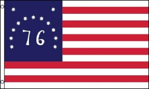 Бенингтон 76 знаме Американски историски транспарент 1776 револуционерна војна 3x5