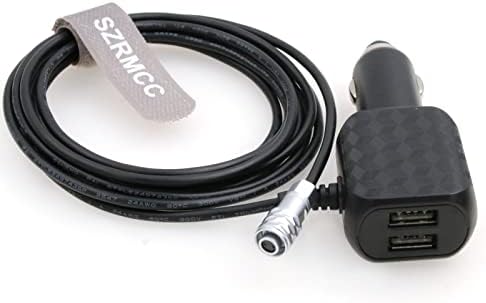 Szrmcc Автомобил Запалка ДО BMPCC 4k Камера 2 Pin 12v За Blackmagic Џеб Кино 4k Кабел За Напојување