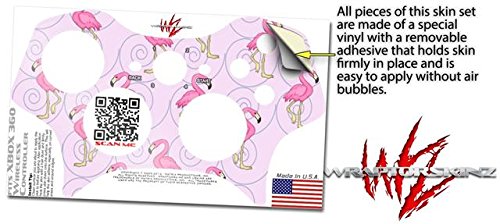 Фламинго На Розова-WraptorSkinz Налепница Стил Винил Кожата компатибилен СО XBOX 360 БЕЗЖИЧЕН Контролер