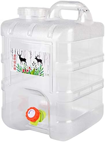 Абаодам 15L на отворено корпа за вода пластична про transparentирна кофа со вода сад со вода на отворено