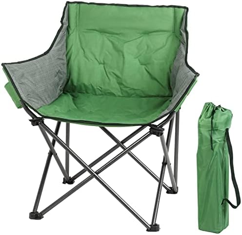 Портал преклопено пошироко седиште и држач за чаши Тешкиот камп стол со носење торба за патувања за риболов на отворено, внатрешен