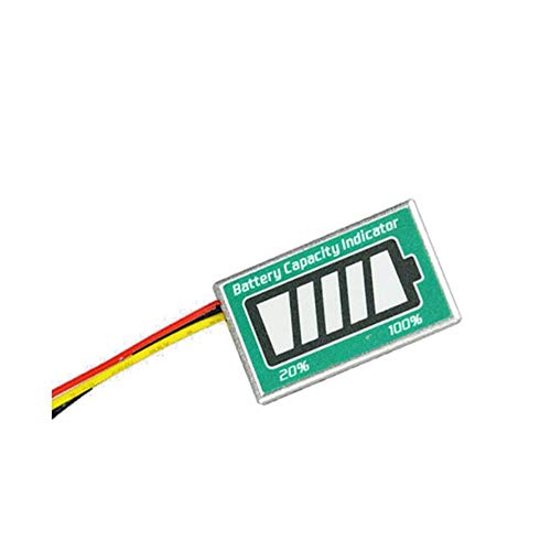 Tidecent 12V 24V 36V 48V Олово-киселински литиум литиум батерија за полнење Индикатори за проверка на индикаторот за полнење на батеријата