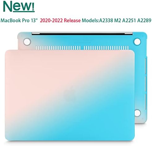 Мај Чен Компатибилен Со Macbook Pro 13 Инчен Случај 2022 2021 2020 Ослободување А2338 М2 М1 А2251 А2289, Пластична Тврда Обвивка