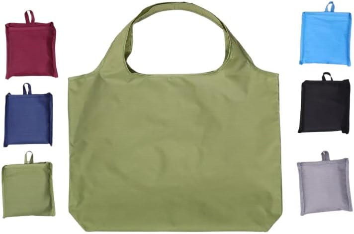 Држач на намирници, торбичка за повторна употреба на преклопување, тота еко пријателски купувач преносен голем капацитет на рамото