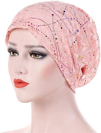 Womenените завиткаат капаче за капаче, муслиманска чипка, плетенка од плетенка, бејзбол капа, прилагодлива волна бејзбол капа