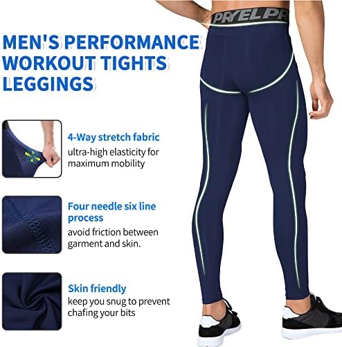 Атлетски хеланки на атлетски хеланки на AIRGFM, панталони за компресија со џебови