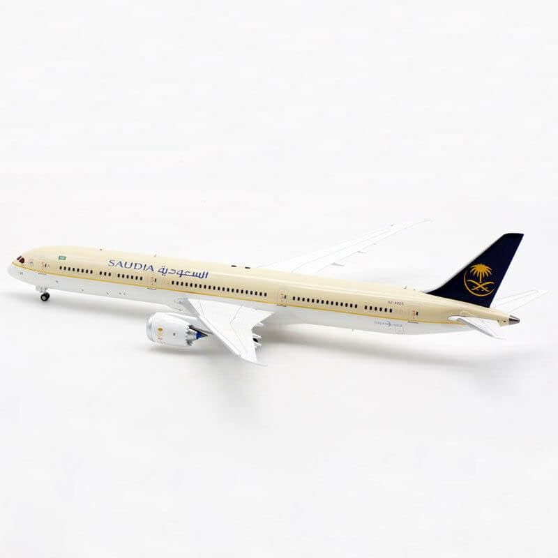 Inflate 200 Саудиска Арабија ерлајнс за Боинг 787-10 Dreamliner Hz-AR25 со STAND Limited Edition 1/200 Diecast Aircraft Prefuigled