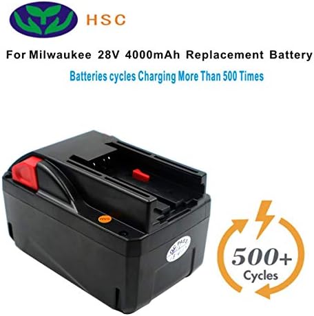 4000mah 18650 батерија Пакет Mil28B Литиум Батерија 28v замена За Милвоки 28V БАТЕРИЈА FLEX 28V BS-28A V28B  M28 BX BS28 - 4932352732