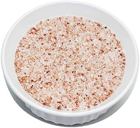 Индускласична чиста природна хималајска розова бања и спа морска сол - 2 фунти средно грубо жито 1 ~ 3 мм