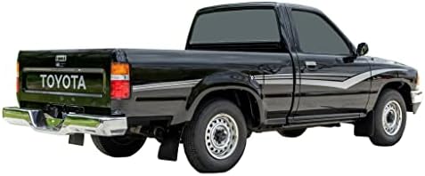 Феникс Графикс Декал наменет за 1990 година одговара на 1989 1991 1992 1992 1993 1994 1994 1995 година Toyota Truck EVP Stripes Name Decals Kit - Silver