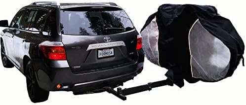 Формоза го опфаќа капакот за патувања со велосипед дебел 600D материјал за метежот за монтирање на автомобили, RV, SUV - целосно