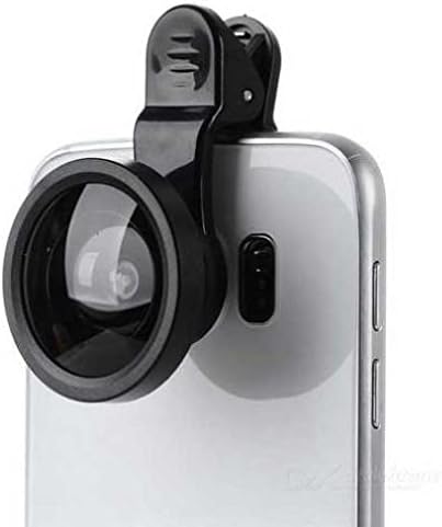 Fisheye леќи со широк агол селфи макро компатибилен со телефон CAT S62, клип за камера 2-во-1
