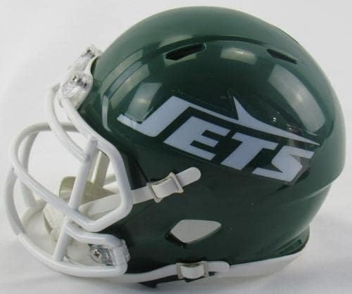 Ричард Тод потпиша авто -автограм Ридл авиони мини шлем w/insc JSA сведок - автограмирани NFL мини шлемови