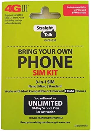 Директен Разговор ВЕРИЗОН 4G LTE 3G CDMA Донесете Свој Комплет За Активирање На Телефонот