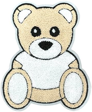 Xxl Екстра голема симпатична слатка четка мечка кошула лепенка 26 см - значка - закрпи - girly - јакна - качулка - момчиња - Апликација