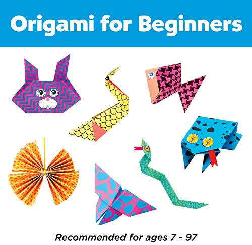 Креативност за деца Оригами - Оригами за почетници, 60 светли документи за оригами