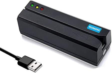 Deftun Картичка Читач ПИСАТЕЛ USB Повлечете Енкодер 3 Песни MSR605X