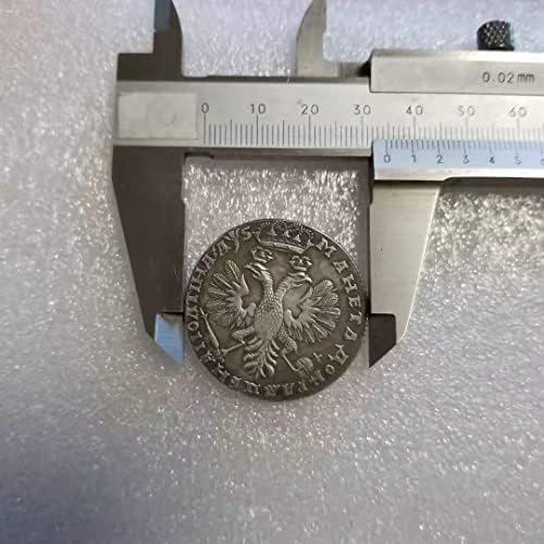 АВЦИТИ Антички Ракотворби 1724 Русија Портина 50 Копек Реплика Монета Комеморативна Монета 1664
