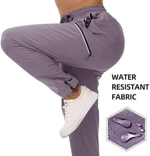 Cakulo жени голф панталони лесни отпорни на вода лабава лабава панталони за пешачење панталони за риболов панталони со џебови