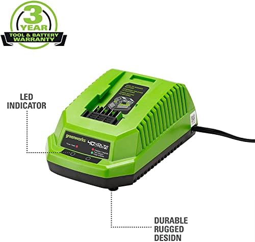 Greenworks 40V 4.0AH литиум-јонска батерија 40V литиум-јонски полнач за батерии