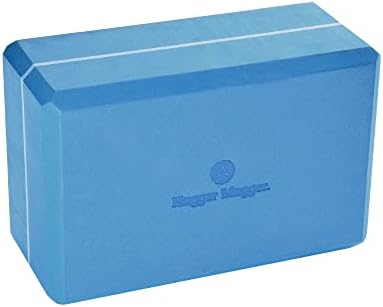 Hugger Mugger 4 in. Блок од пена јога - силен и стабилен, заоблени рабови за удобност, најпосакувана големина на блокот, помага при усогласување