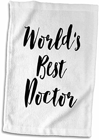 3Drose Janna Salak дизајнира светски светски - фраза - Најдобар доктор во светот - крпи