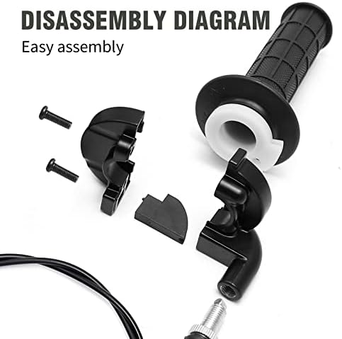 Мини кабелски комплет за гаснење на велосипеди, десна рачка за сопирачките и комплетот за кабел вклучуваат E 7/8 22 mm пресврт за гаснење на