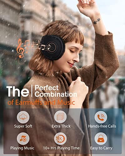Музикозни Слушалки За Спиење Bluetooth Спортски Лента За Уши Затоплувачи За Уши За Зимски Странични Прагови Трчање Патување Јога