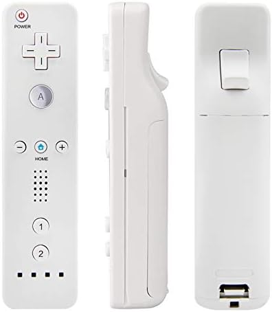 Далечински контролер на Wii за конзола Nintendo Wii и Wii U, 2 пакет безжичен далечински управувач со далечински управувач со