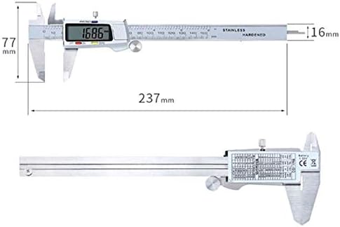 СИКСОЛ ГУАНГМИНГ-Електронски Дигитален Дебеломер, 0 150мм Верние Дебеломер Со Кутија За Складирање, Дигитален Дебеломер Со