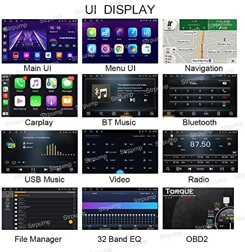 9 4+64GB Android 10 Во Цртичка Автомобил Стерео Радио Одговара За Nissan-Стариот Верса 2012~14 GPS Навигација Главата Единица Carplay Android