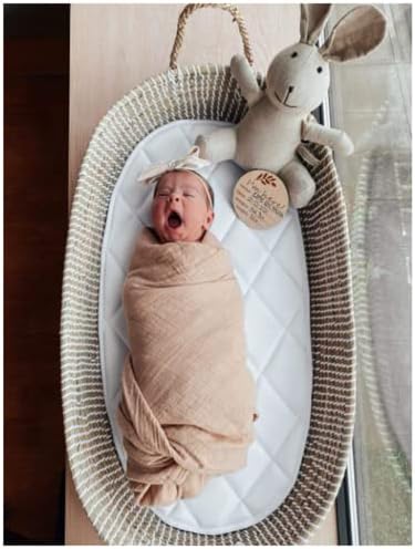 Дрвен Знак За Најава За Бебиња, 5,9 Инчен Круг Здраво Светски Знак За Новороденче, Знак За Најава За Раѓање За Болница За Да Ја Споделите Радоста