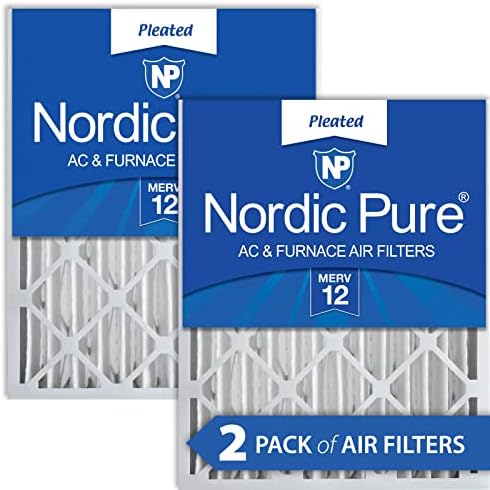 Нордиски Чист 12х24х4 Мерв 12 Плисирани Филтри За Воздух На Наизменична Струја 2 Пакување