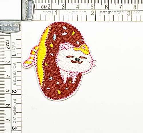 Кленплус 3 парчиња. Крофна за мачки Цртан Филм Лепенка Везена Апликација Занает Рачно Изработено Бебе Девојче Женска Облека Сам