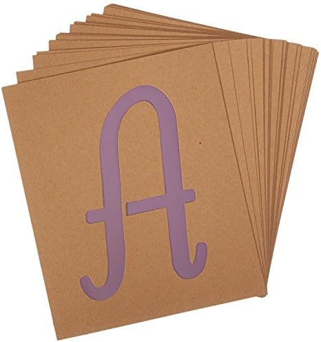 Хартија за матрици на фолк, азбука и монограм сериф 5 , 5