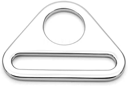 Занаетчиски 4PCS прилагодувачи на прстенот на триаголник Д-прстени за прилагодување на прстените за шиење лента за шиење на лента за шиење