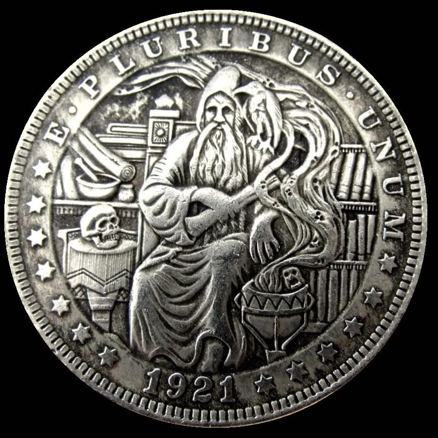 Сребрен Долар Скитник МОНЕТА САД Морган Долар Странска Копија Комеморативна Монета 54